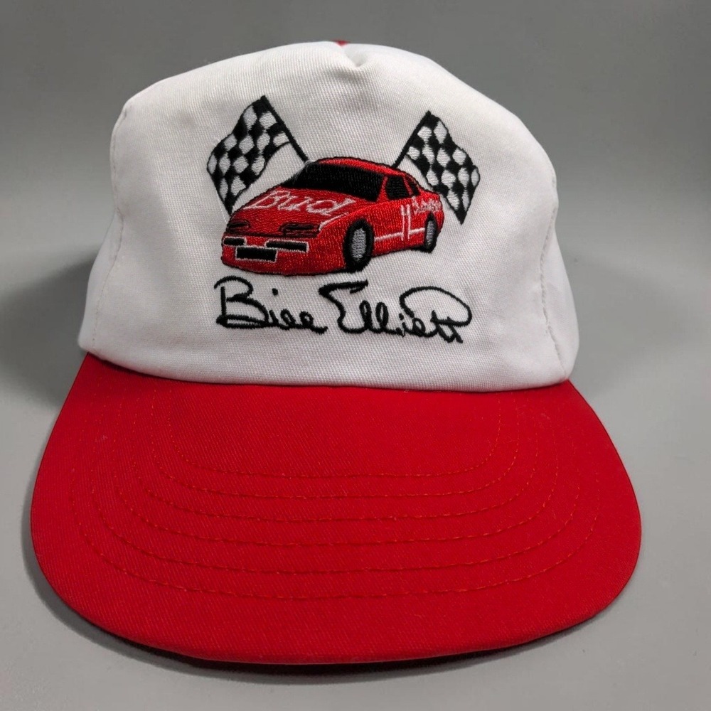VTG 1993 Budweiser Bill Elliott #11 NASCAR Hat Snapback Made in USA Racing Cap